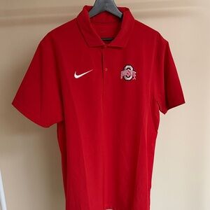 Nike Scarlet Ohio State Polo